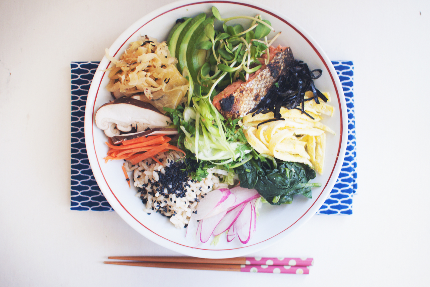 Clean and Light Sushi Bowl