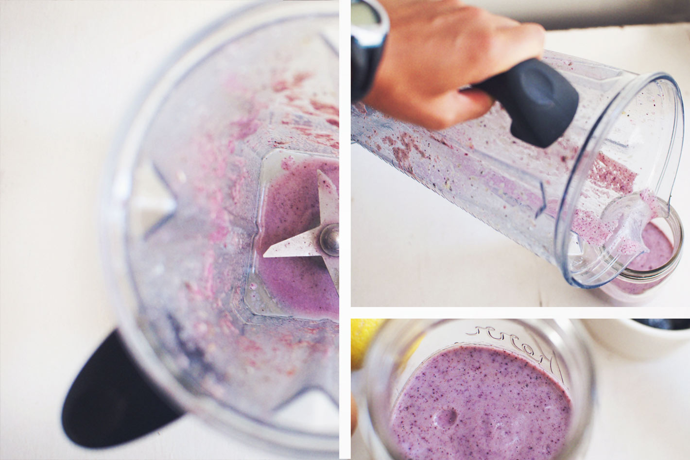 Fit and Light Blueberry Protein Shake | Wake the Wolves