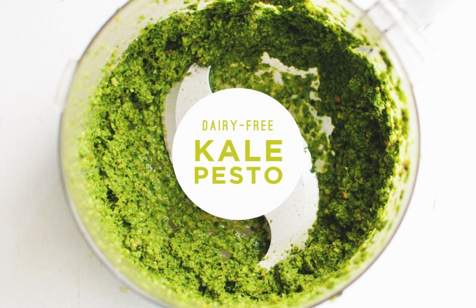 Kale Pesto (with Fresh Basil)