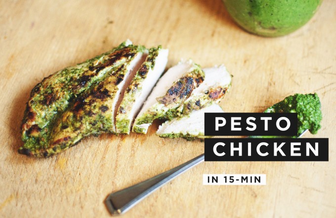 15-Minute Pesto Chicken Breast