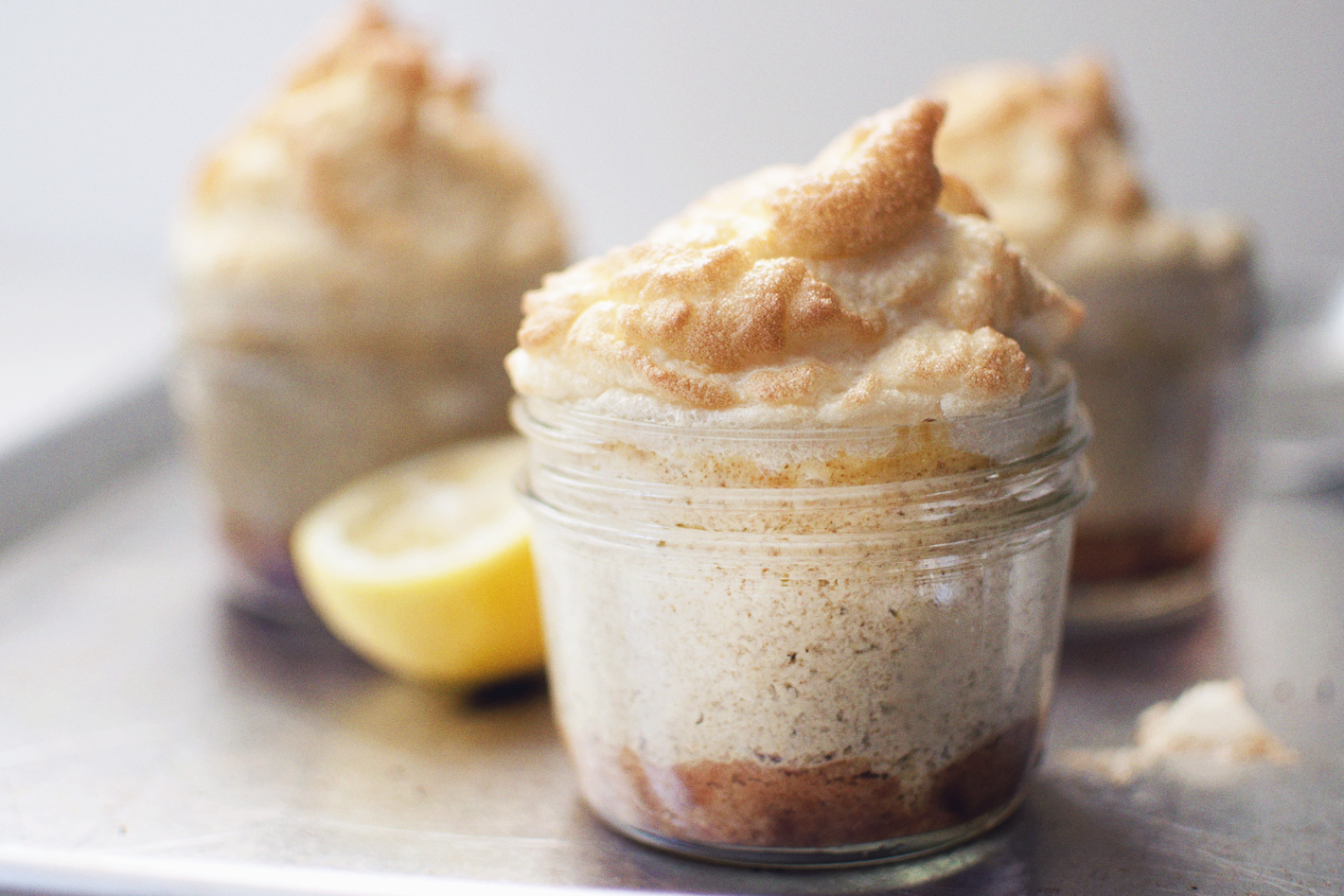 Lemon Meringue Pie (in a jar) – gluten-free and dairy-free