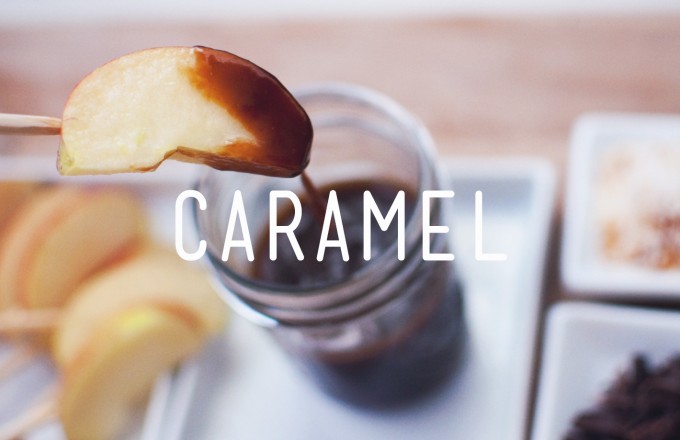 Healthy Caramel Recipe –  (dairy-free) and great for apples