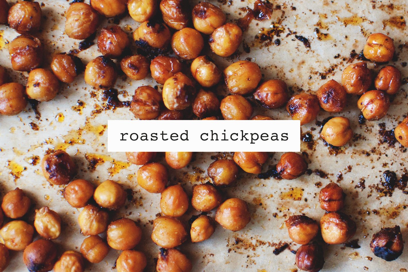 How to Roast Chickpeas - recipe