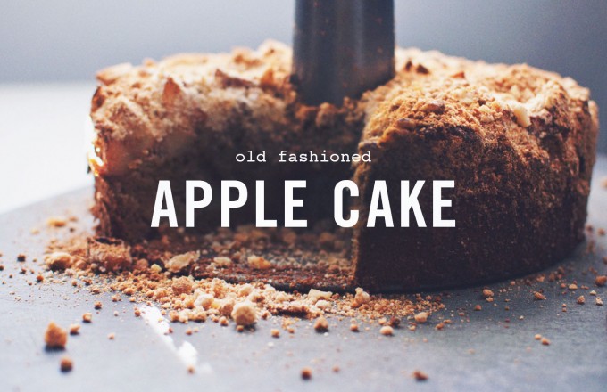 Old Fashioned Apple Cake (gluten-free and dairy-free)