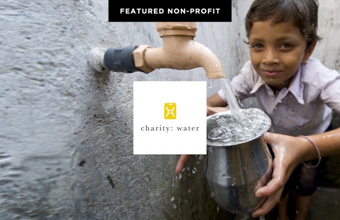 GIVING BACK / charity: water