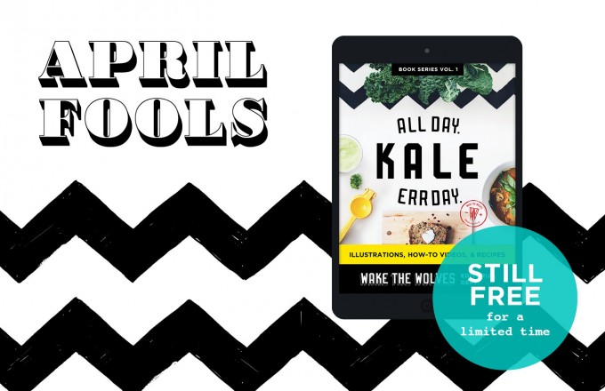 The KALE Book is still FREE (April Fools!)