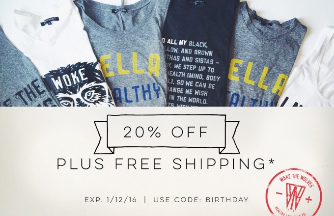 A birthday gift – 20% off, plus FREE SHIPPING*